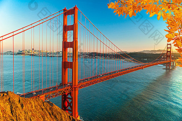 金门桥三旧金山加州美国