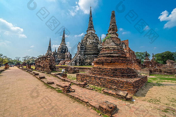 什么phra桑佩特寺庙大城府曼谷省泰国