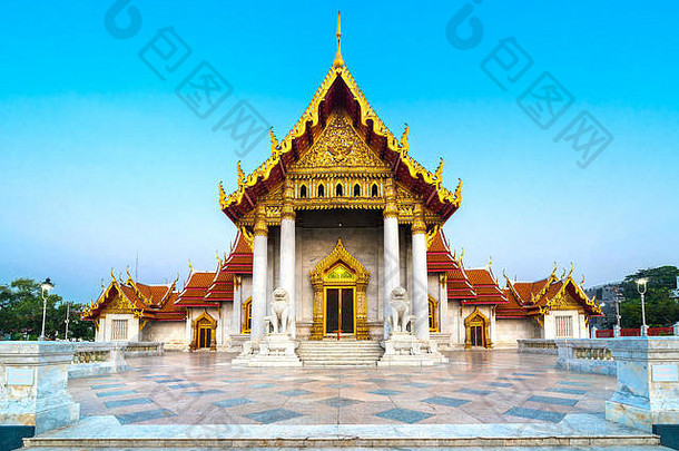 曼谷大理石寺庙什么长颈石都喜wanaram曼谷泰国