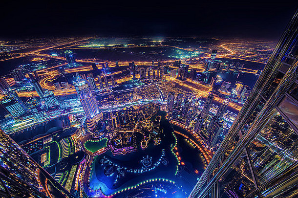 迪拜城市光