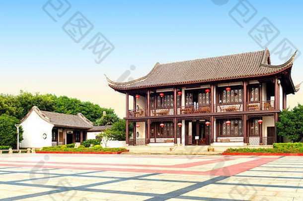 古老的建筑少数民族特征中国嘉兴