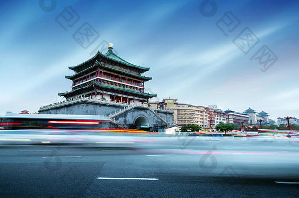 中国西安城市具有里程碑意义的贝尔塔