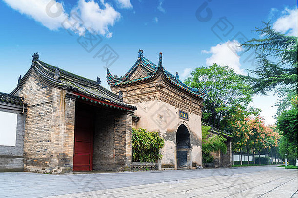 jianfu寺庙xiaoyanta风景优美的区域西安中国翻译寺庙