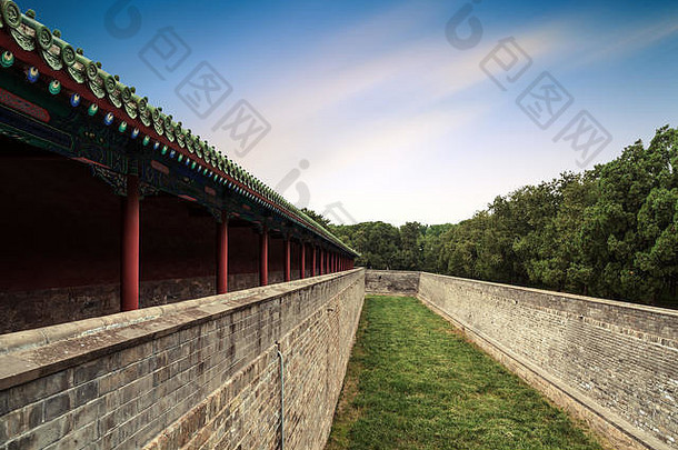 中国式的古老的体系结构北京中国
