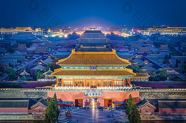 北京中国帝国城市北门