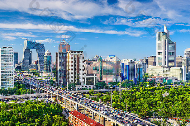 北京中国城市景观中央商务区