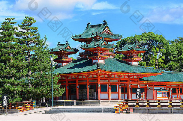 历史平安时代的神社《京都议定书》日本