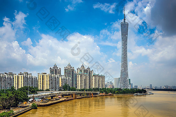 广州中国城市天际线