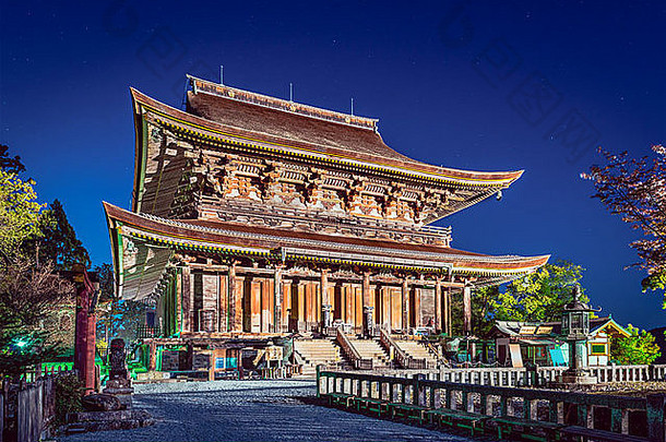 kinpusenji寺庙yoshinoyama奈良日本