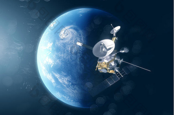 卫星探针空间地球地球插图
