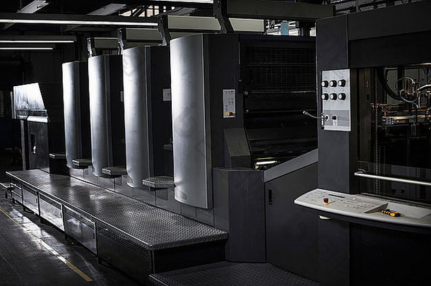 科技印刷设备打印车间