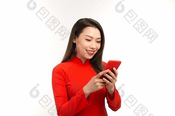 亚洲女人震惊了产品出售越南一年一天购物在线移动智能手机