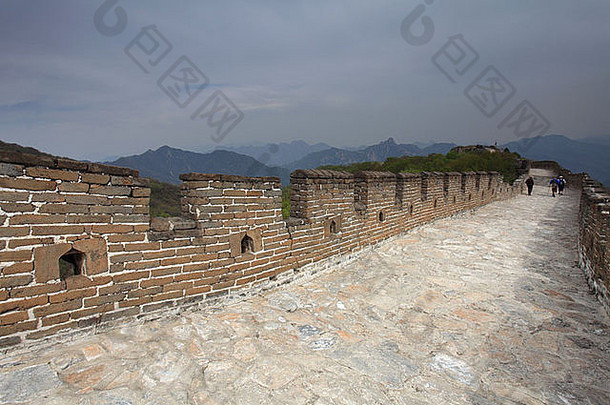 Mutianyu部分伟大的墙中国Mutianyu谷北京普罗旺斯中国亚洲