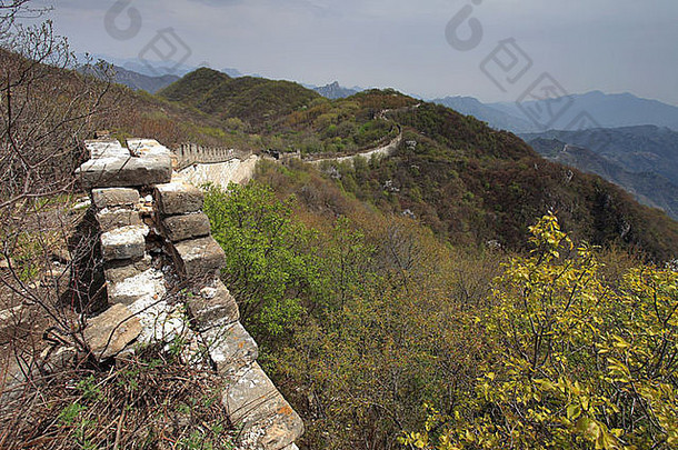 Mutianyu部分伟<strong>大</strong>的墙中国Mutianyu谷<strong>北京</strong>普罗旺斯中国亚洲