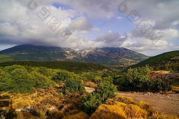 景观扎金索斯岛岛希腊希腊岛爱奥尼亚海最大爱奥尼亚岛屿