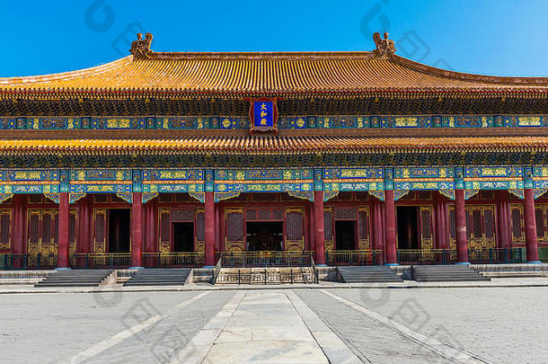 大厅最高和谐被禁止的城市北京中国