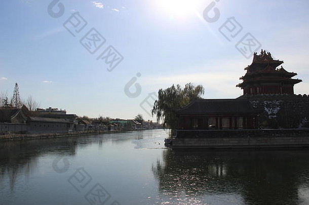角落里塔被禁止的城市北京中国