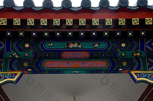 中国人设计屋顶细节宫