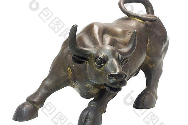 牛雕塑关闭比喻金融牛市场剪裁路径