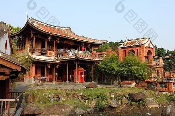 中国人房子花园
