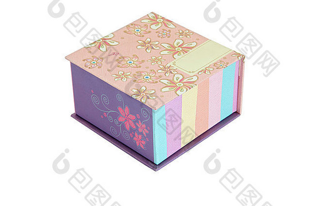 粉红色的传统的圣诞节礼物盒子中国人风格