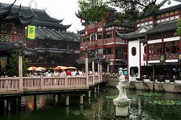 桥切屑húxintíng茶馆nánshì最古老的区上海中国