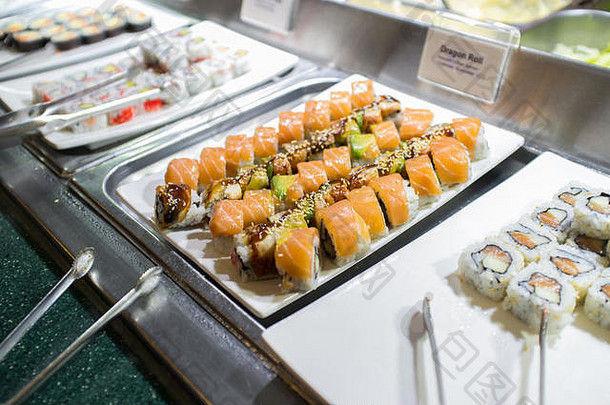 寿司自助餐卷服务站