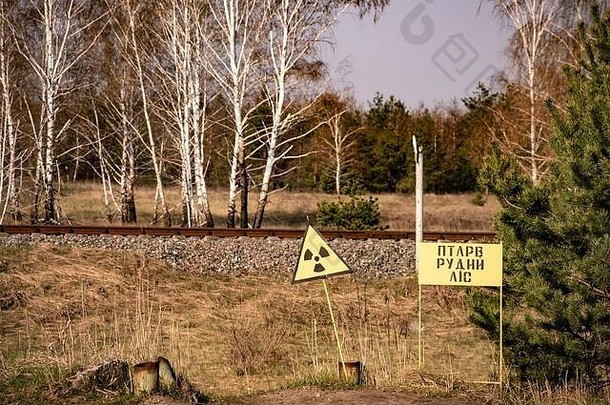 <strong>电离辐射</strong>标志切尔诺贝利核事故核权力植物区异化乌克兰