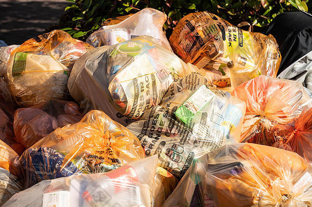塑料回收袋桩