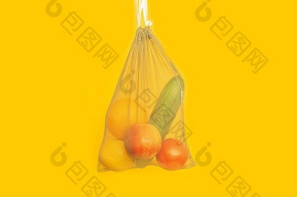 水果蔬菜可重用的生态友好的网袋