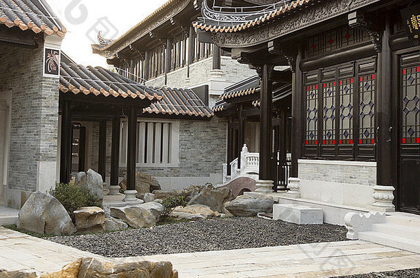 中国人寺庙花园