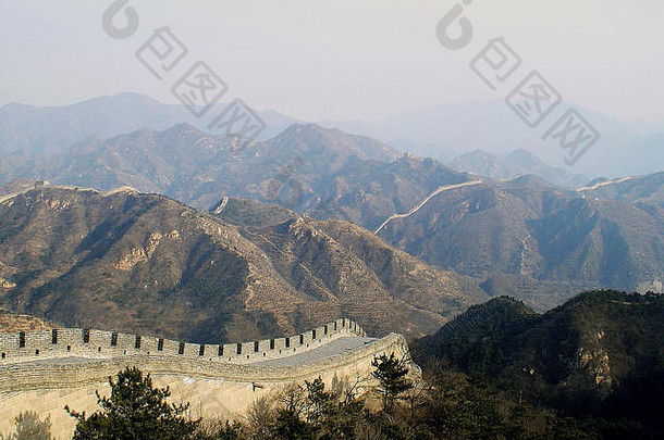 伟大的中国人墙北中国视图山