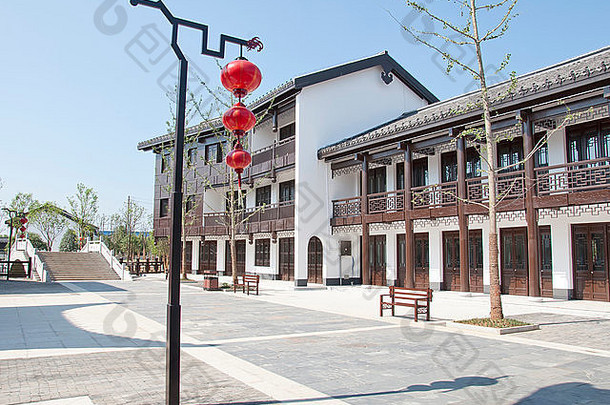中国传统的小镇