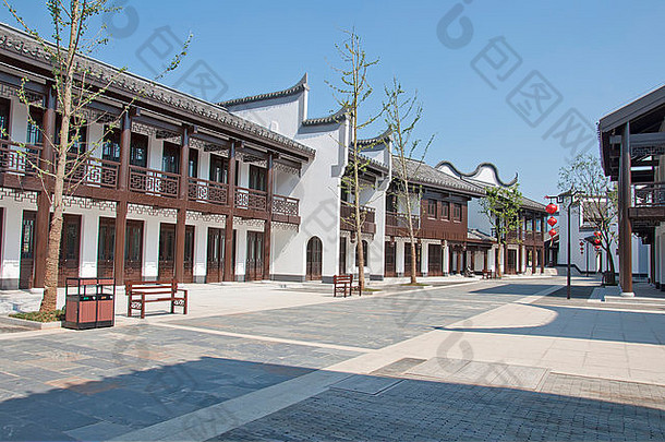 中国传统的小镇