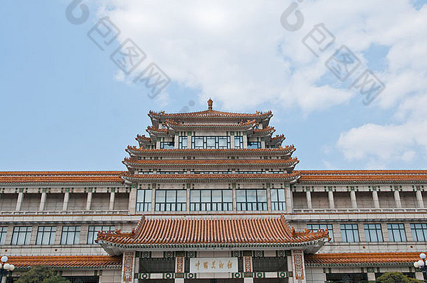 国家艺术博物馆中国位于wusi大街东城区区北京中国