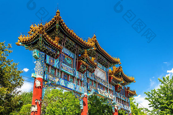 纪念拱景山公园宫博物馆北京