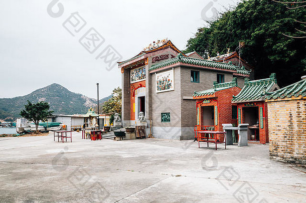 锡快寺庙羔羊岛海村在香港香港