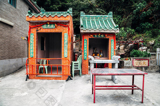 锡快寺庙羔羊岛海村在香港香港