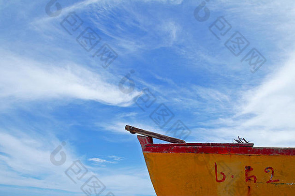 菲什曼船guayacanes海滩