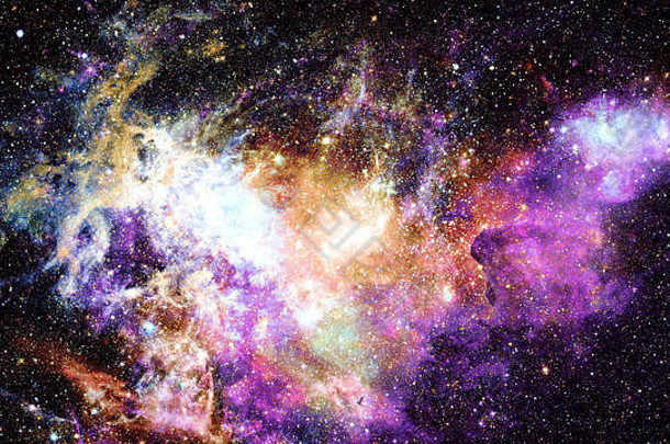 星云星星深空间元素图像有家具的美国国家航空航天局