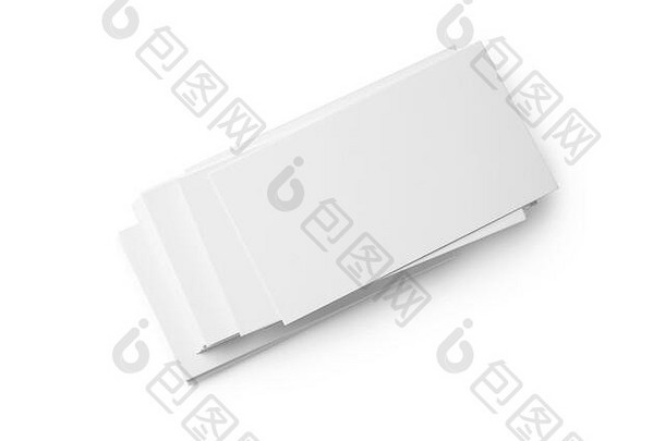空白业务卡片白色背景