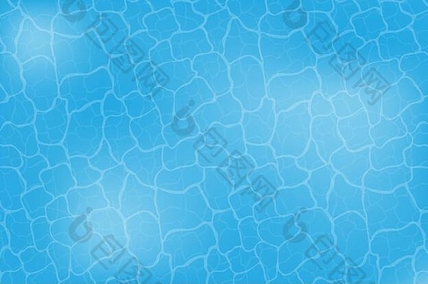 蓝色的水海洋表面模式变形摘要海波背景壁纸背景背景夏天季节