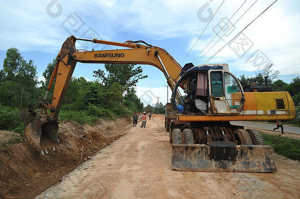 重建南部铁路贡布西哈努克城柬埔寨