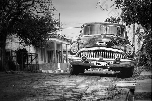 经典<strong>美国</strong>汽车州修复选项古巴人街道海明威科吉马尔哈瓦那古巴