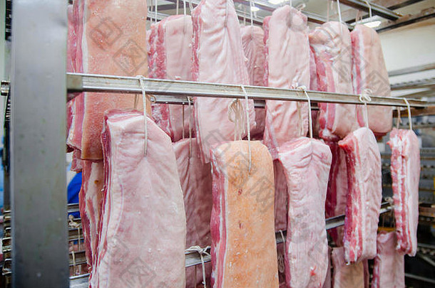 猪肉行生产烟熏美味佳肴工业制造香肠产品熏制房肉产品
