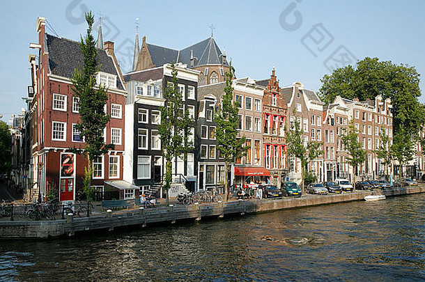 运河桥阿姆斯特丹荷兰