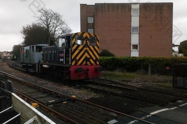 达特茅斯蒸汽铁路吉尼斯世界纪录类泰坦警卫马车进入佩恩顿德文郡英格兰