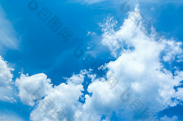 图像蓝色的天空背景