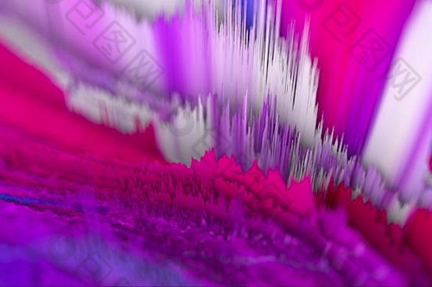 多色层摘要声音噪音渲染背景电脑生成的