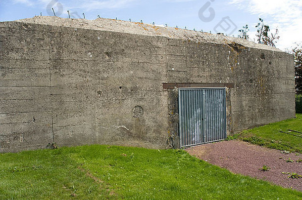 世界战争德国地堡编码命名莫里斯赫曼维尔诺曼底部分大西洋墙国防攻击一天
